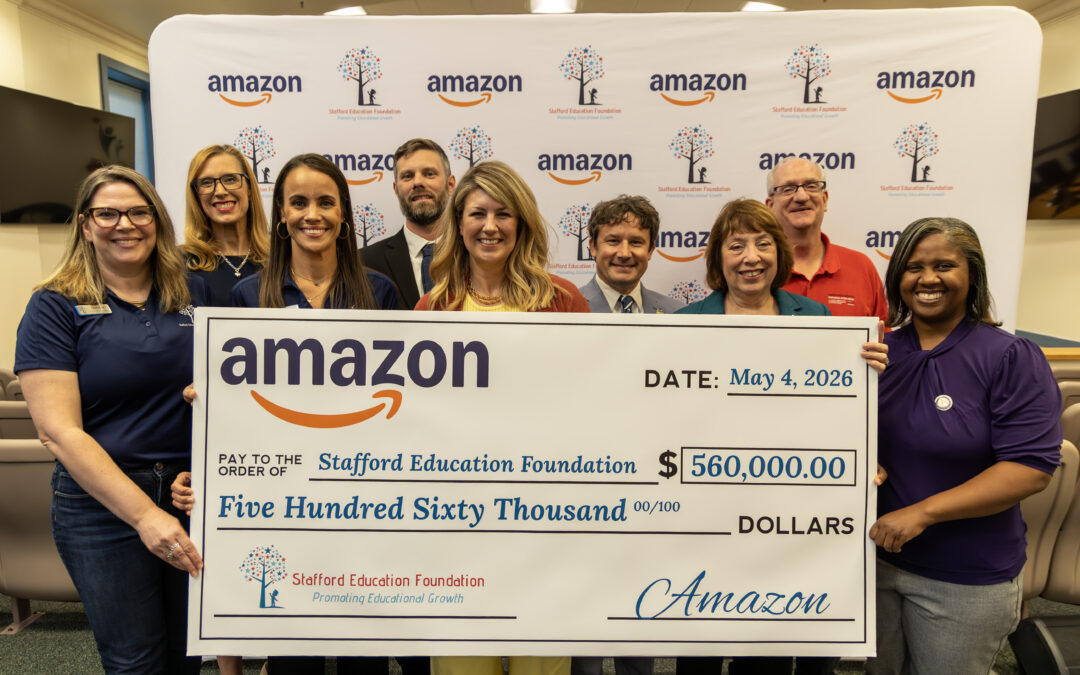 Amazon donates $560,000 to help with classroom instruction and food access in Stafford