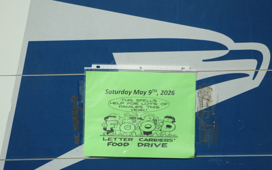 WATCH:  Leave food by the mailbox for Saturday food drive