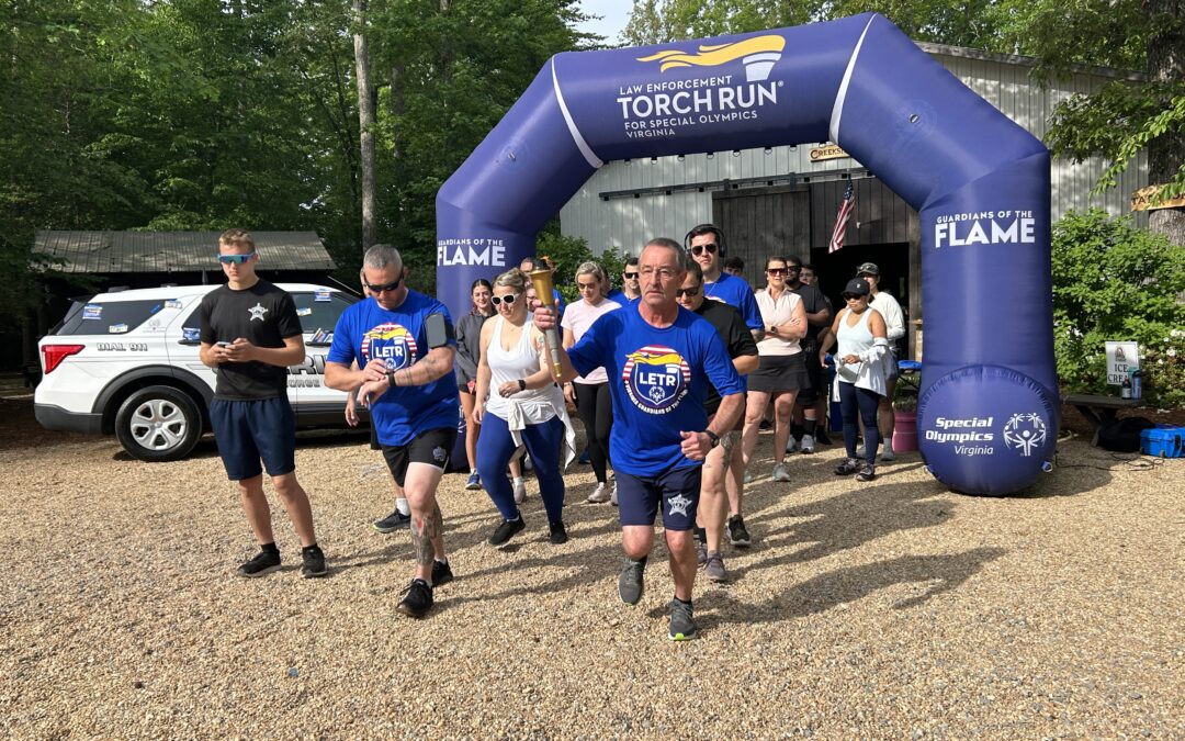 PHOTOS:  King George Sheriff’s Office carries the torch for Special Olympics Virginia