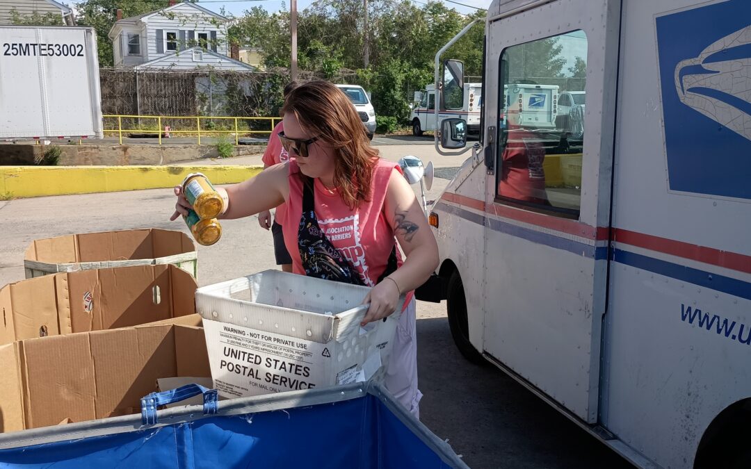 Stamp Out Hunger results in eight tons of food collected across region