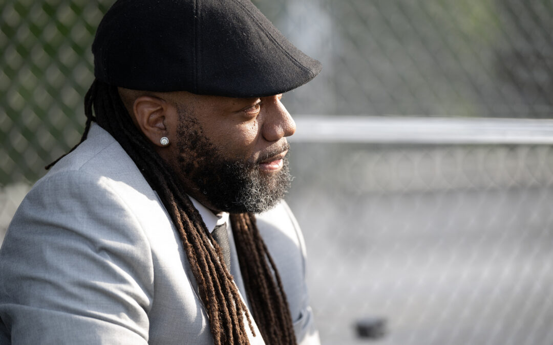 D.J. Palmer waited decades for his chance to walk the sidelines as a head coach. One life-changing illness later, he’s taking it in stride.