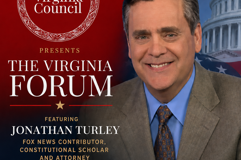 Jonathan Turley author of Rage and the Republic presented by The Virginia Forum
