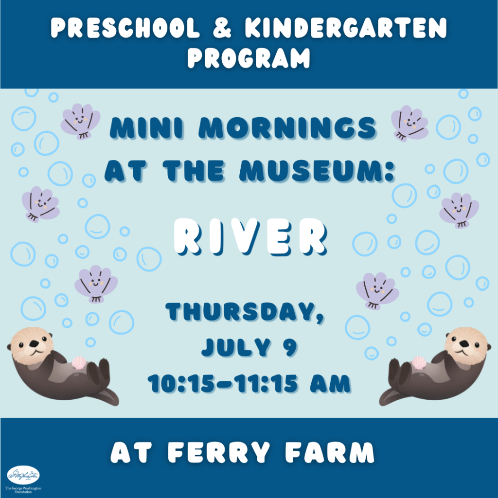 Mini Mornings at the Museum: River
