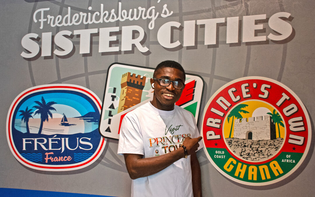 Ghanaian mayor of Sister City makes first visit to Fredericksburg  
