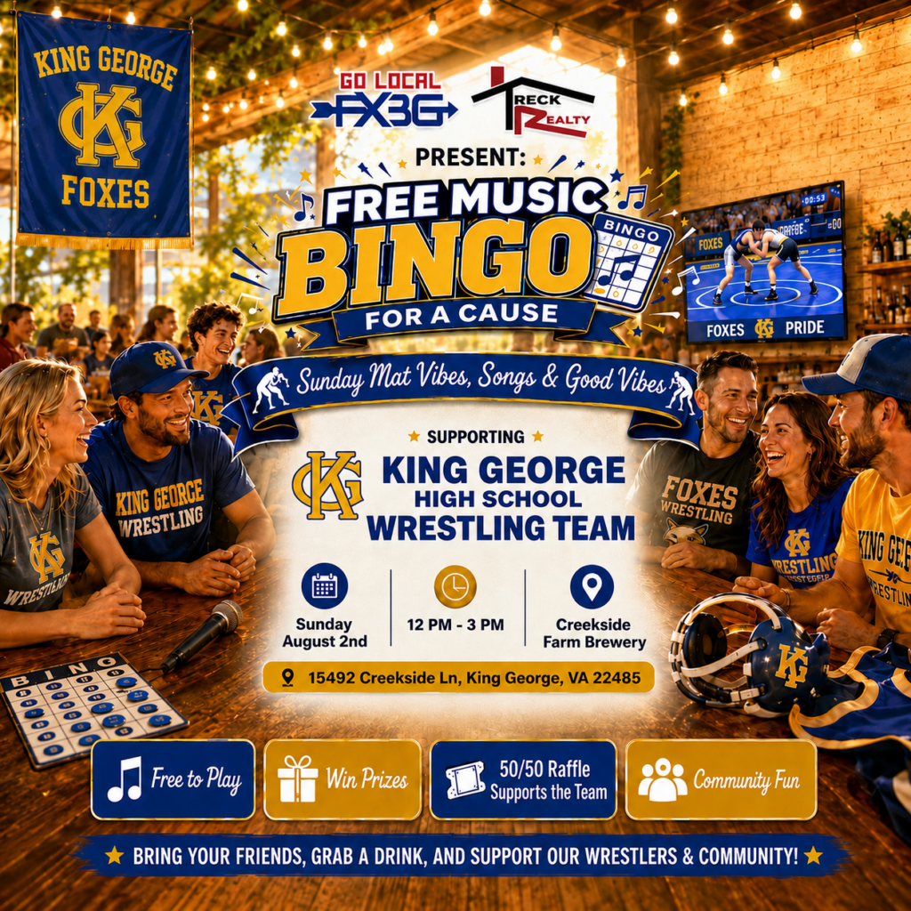 FREE Music Bingo For A Cause – Supporting KG HS Wrestling
