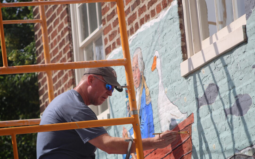 PHOTOS/WATCH:  A wall of fish and history rises behind Goolrick’s