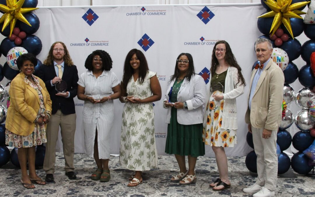 Fredericksburg Chamber of Commerce recognizes educators at awards brunch