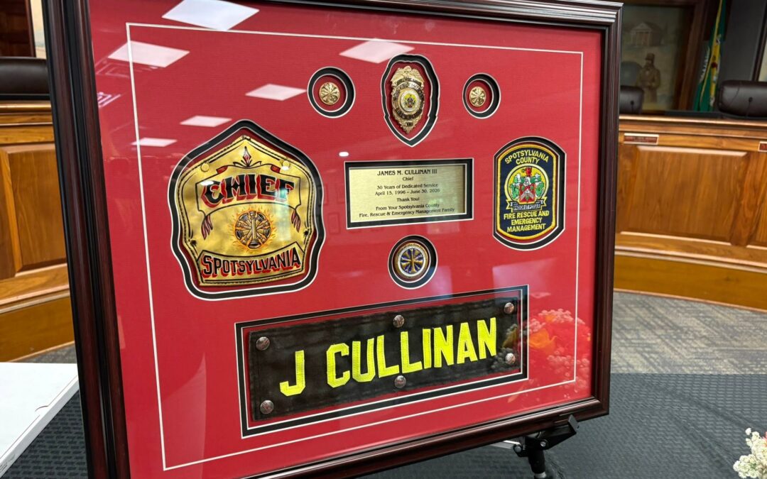 PHOTOS:  Spotsylvania fire chief ends three-decade career