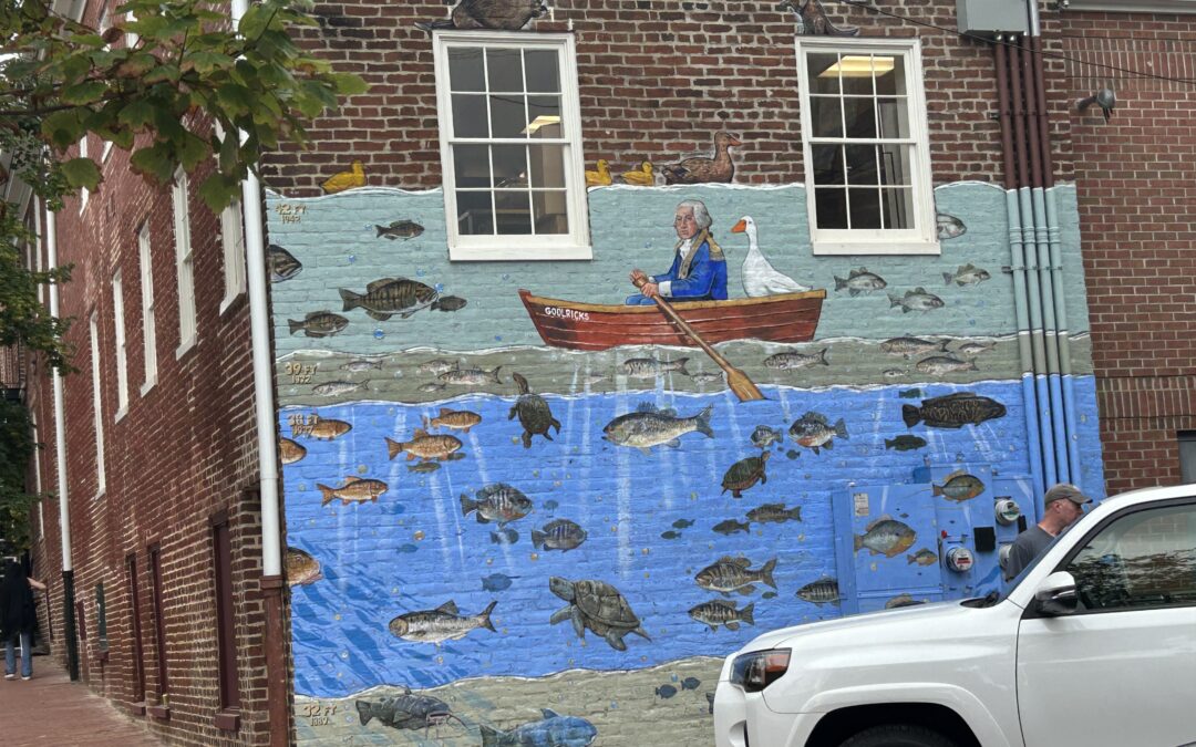 WATCH:  Artist puts final brushstroke on Goolrick’s mural
