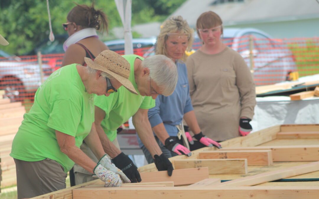 PHOTOS:  Habitat for Humanity begins building eight homes in Ladysmith