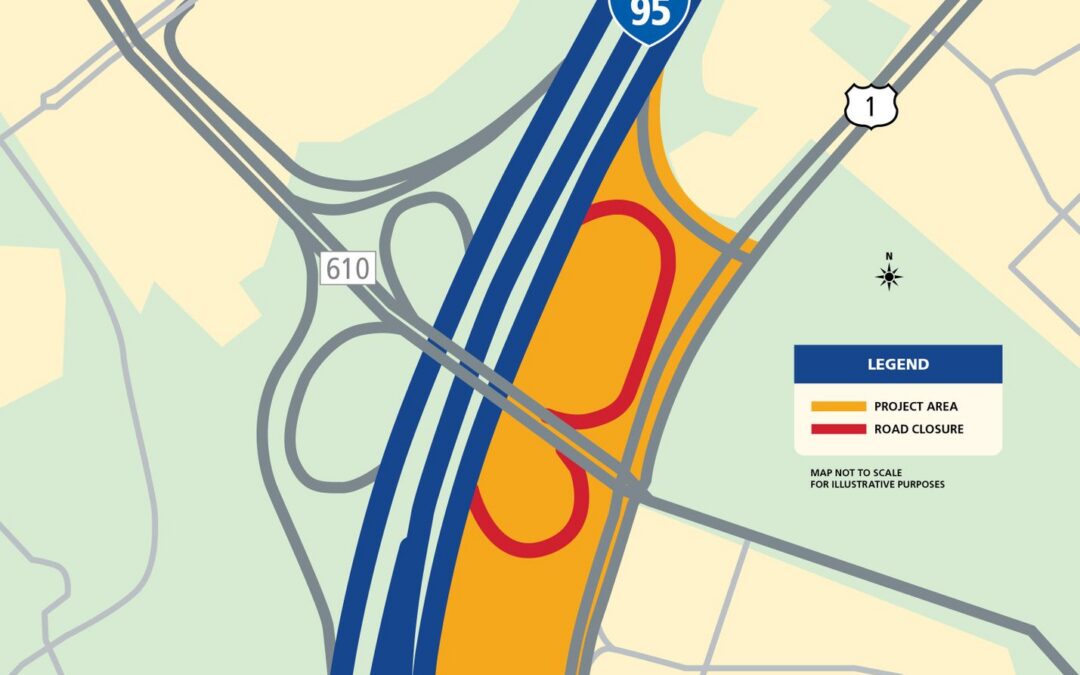 Ramp closures at night this week I-95 N at Aquia Garrisonville