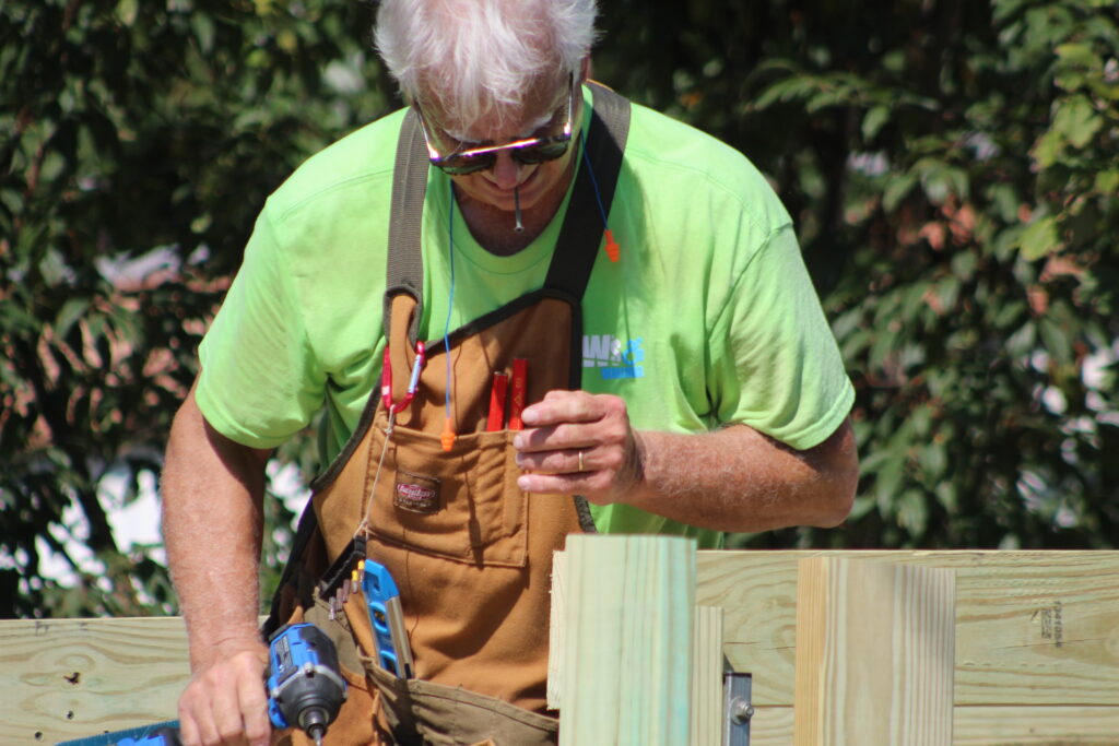SAWs builds ramp for King George woman