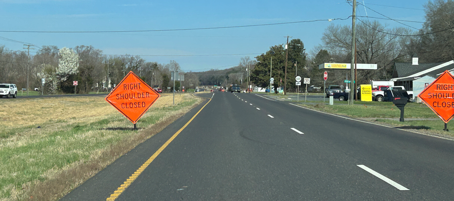 Area road work this week