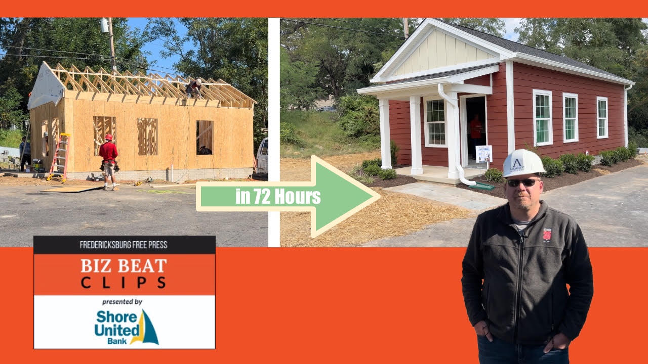 Biz Beat Clips: How a house gets built in 72 hours