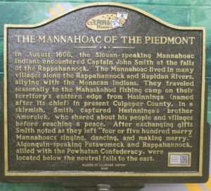 Museum of Culpeper History, partners to dedicate new marker to the Manahoac Indians
