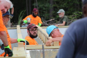 WATCH/PHOTOS:  The community comes out to help build Habitat homes in Caroline