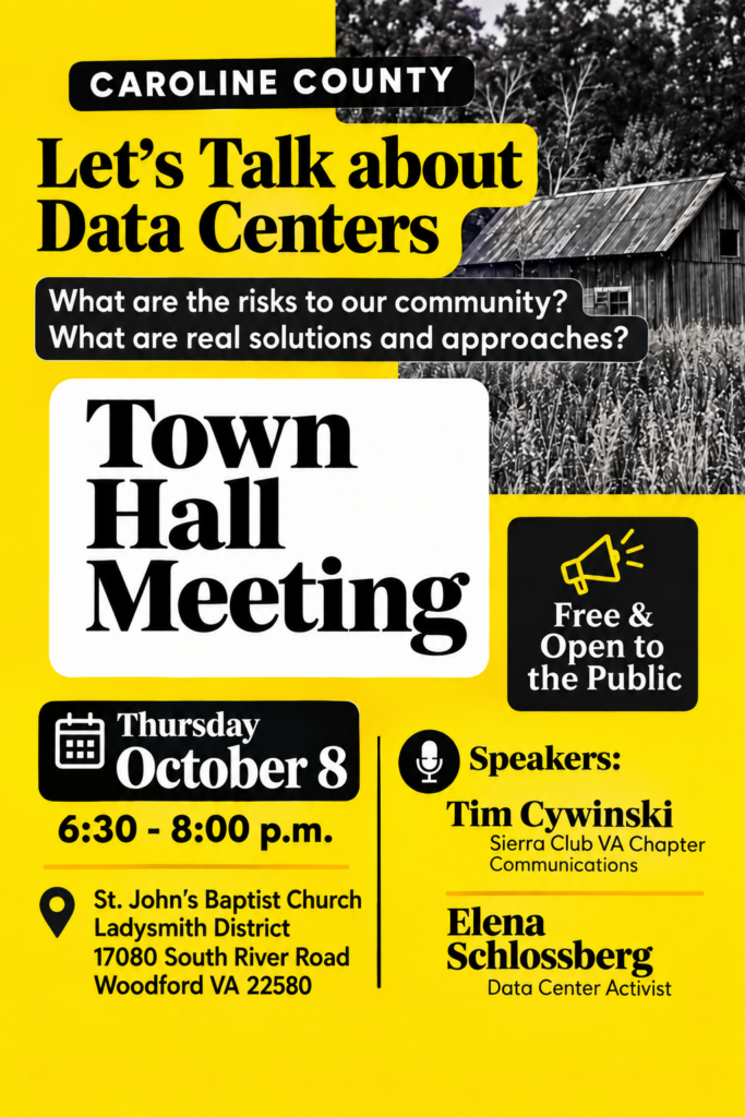Caroline County, Let’s Talk About Data Centers